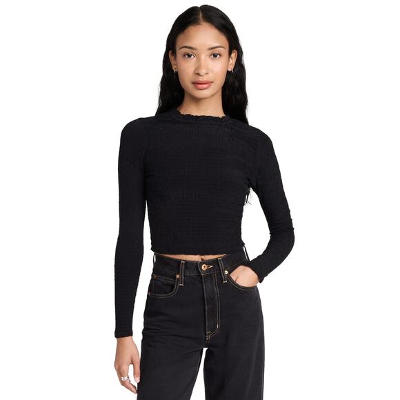 Apiece Apart Alto Smock Smocked Top Medium - Picture 1 of 8